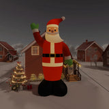 Vidaxl Santa with LED lighting inflatable 1000 cm