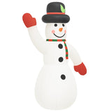 VidaXL Inflatable Snowman with LEDs 370 cm