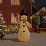 VidaXL Inflatable Snowman with LEDs 370 cm