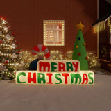 Vidaxl Decoration Merry Christmas with LEDs Inflatable 197 cm