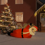 Vidaxl Santa Lying with LEDs inflatable 160 cm