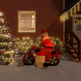 Vidaxl Santa Inflatable LED 156 cm