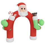 Vidaxl Christmas arch inflatable with LEDs 320 cm