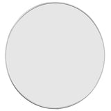 Lusterka ścienna vidaxl okrągły Ø50 cm srebrny