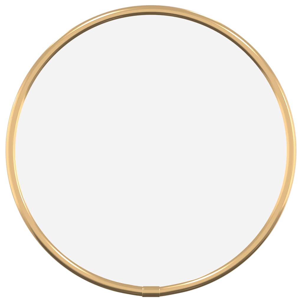 Specchio da parete Vidaxl attorno a Ø20 cm di colore oro