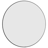 Vidaxl Wall mirror Round Ø60 cm Black