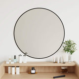 Vidaxl Wall mirror Round Ø60 cm Black