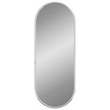 Vidaxl Wall Mirror 40x15 cm Oval sølvfarvet