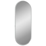 Vidaxl Wall Mirror 40x15 cm Oval sølvfarvet