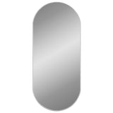 Vidaxl Wall mirror 100x45 cm oval silver colored