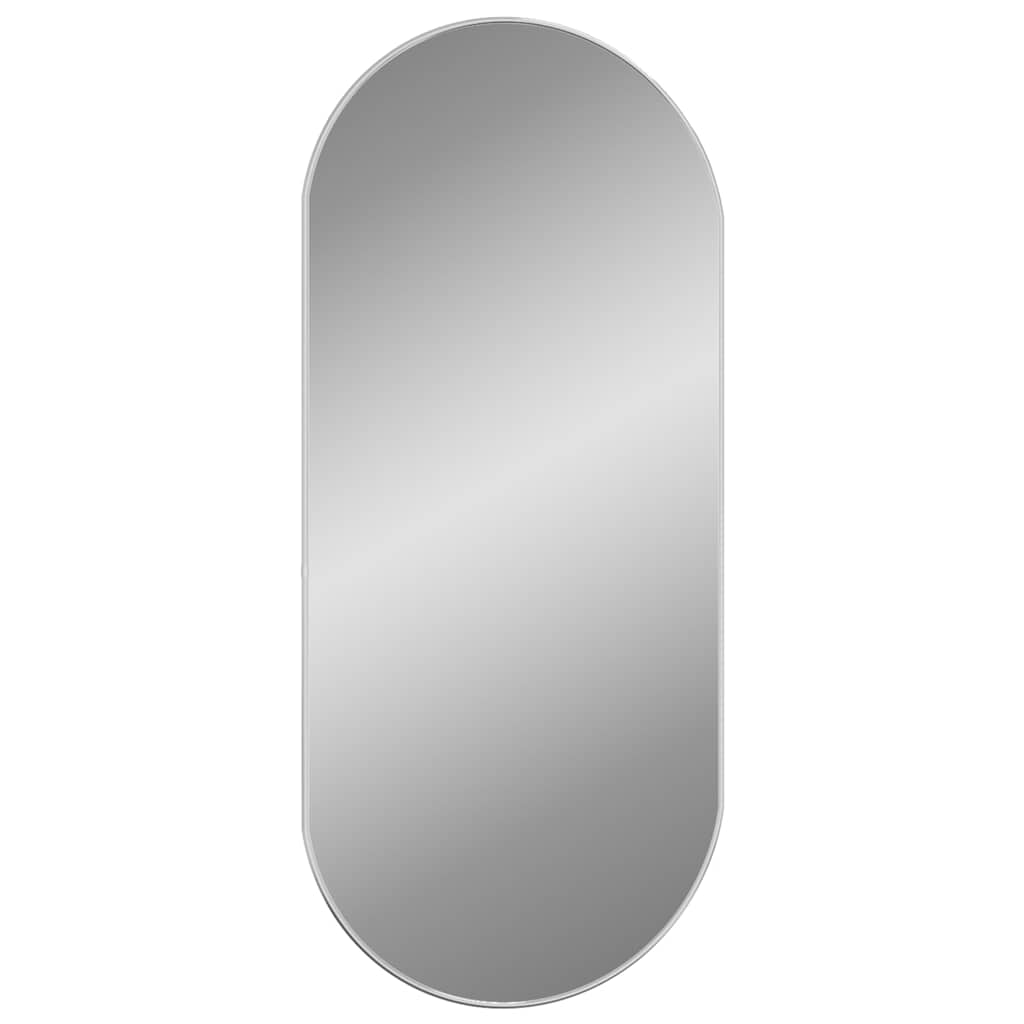 Vidaxl Wall mirror 100x45 cm oval silver colored