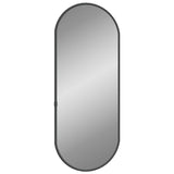 Vidaxl wall mirror 50x20 cm oval black