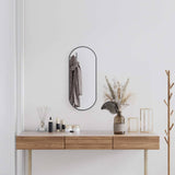 Specchio da parete Vidaxl 70x30 cm ovale