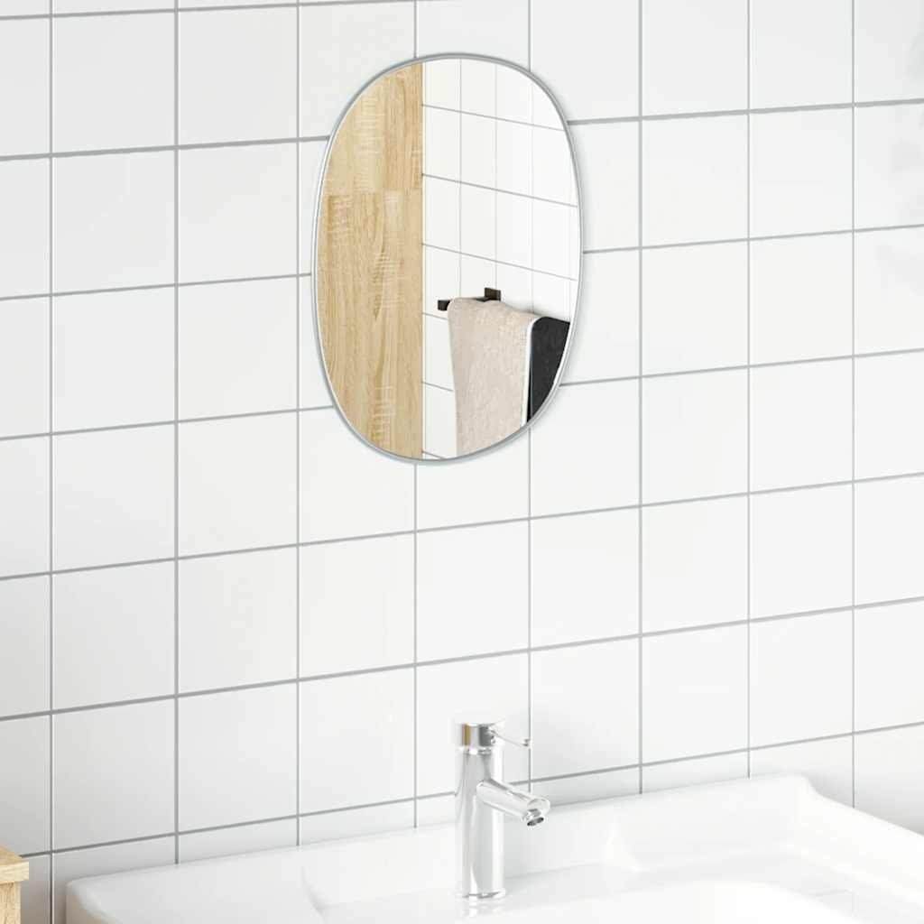 Vidaxl Wall mirror 30x25 cm silver colored
