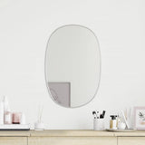 Vidaxl Wall mirror 50x35 cm silver colored