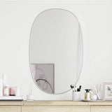 Vidaxl Wall mirror 70x45 cm silver colored