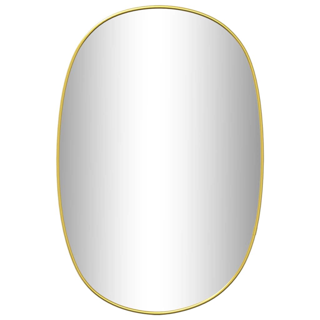 VidaXL wall mirror 50x35 cm gold colored