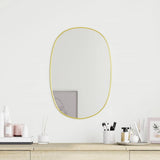 VidaXL wall mirror 50x35 cm gold colored
