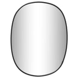 Vidaxl Wall Mirror 30x25 cm Black