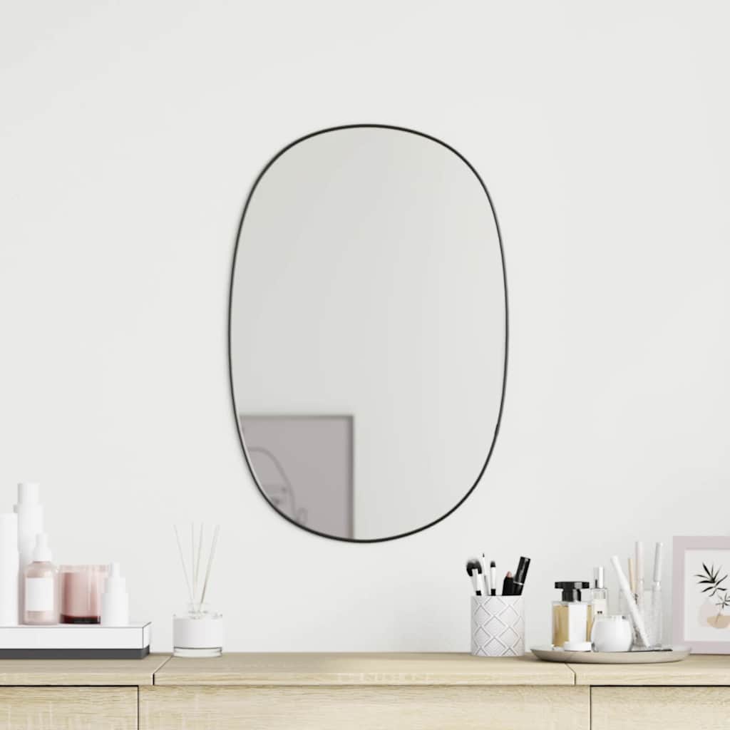 Vidaxl Wall mirror 60x40 cm Black