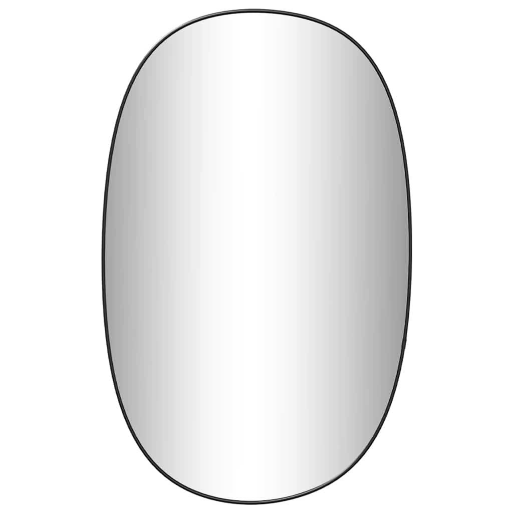 Vidaxl Wall Mirror 70x45 cm Black