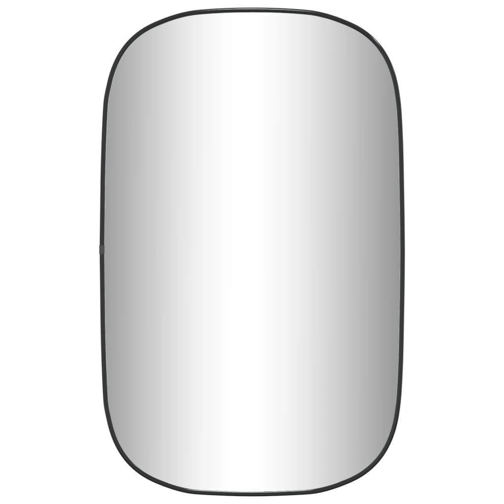 Vidaxl Wall Mirror 80x50 cm sort