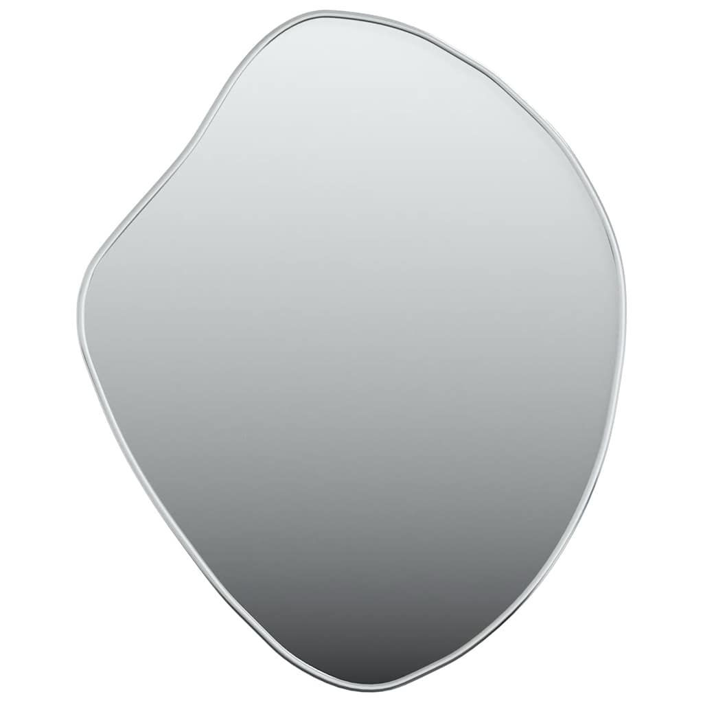 Specchio da parete Vidaxl 60x50 cm di colore argento