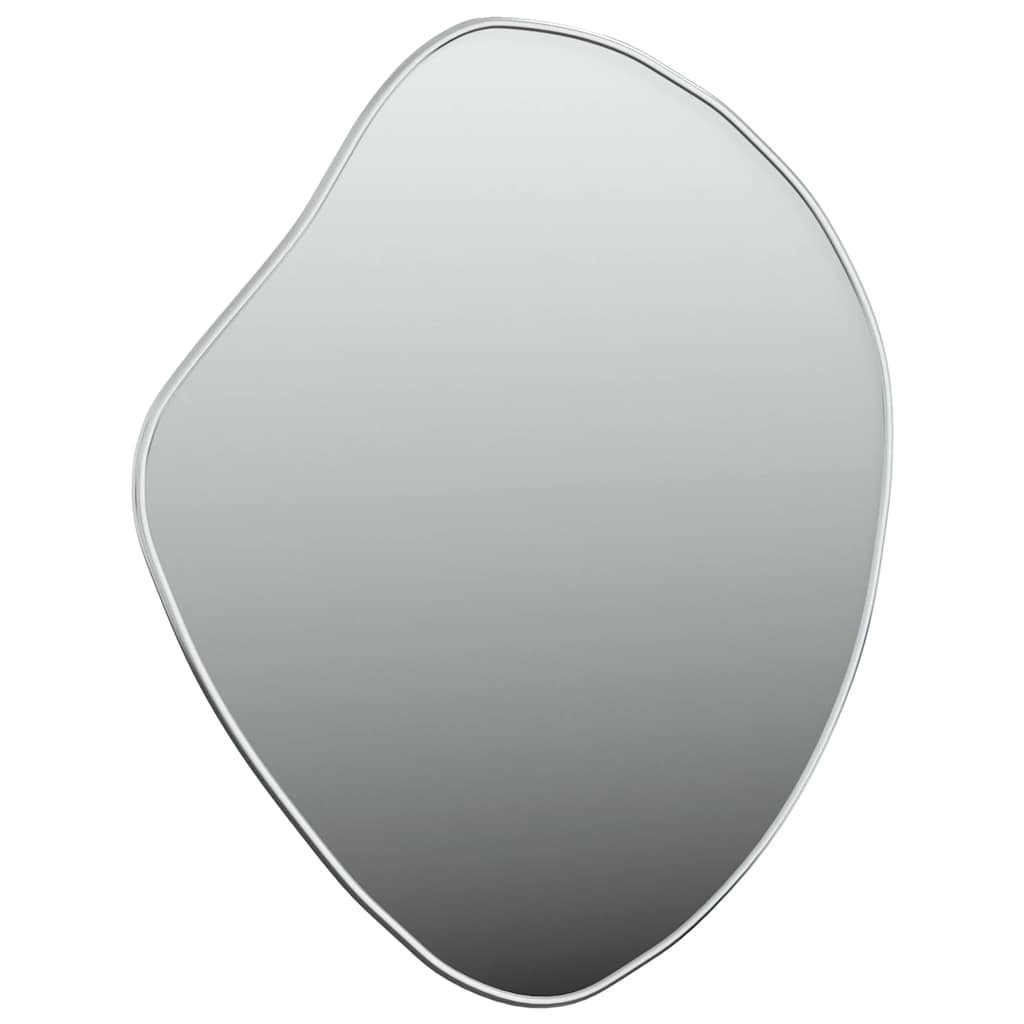 Specchio da parete Vidaxl 60x50 cm di colore argento