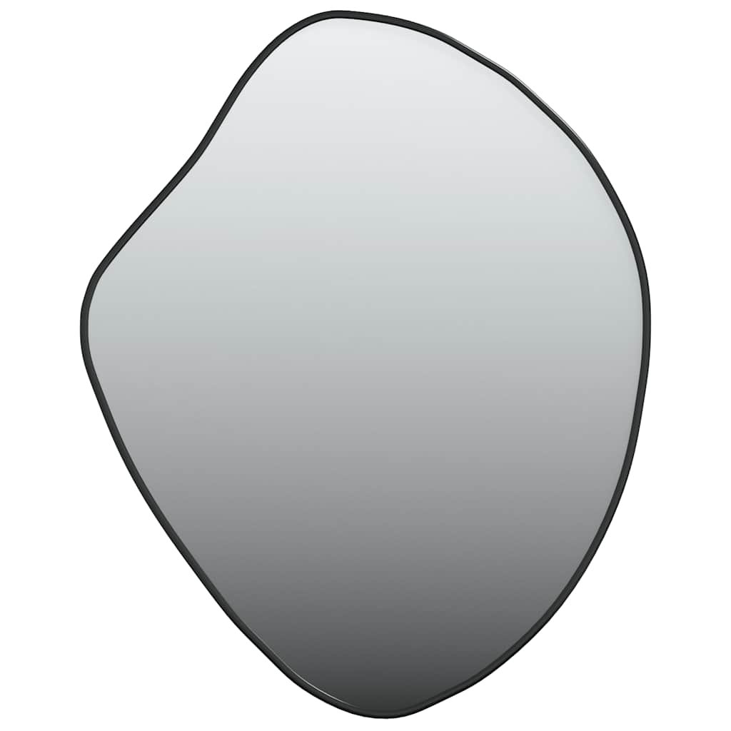 Vidaxl Wall Mirror 60x50 cm Black