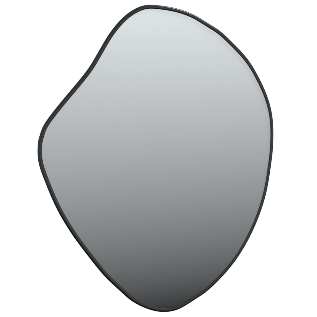 Vidaxl Wall Mirror 60x50 cm Black