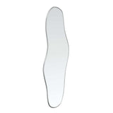 Vidaxl Wall Mirror 60x25 cm sølvfarvet