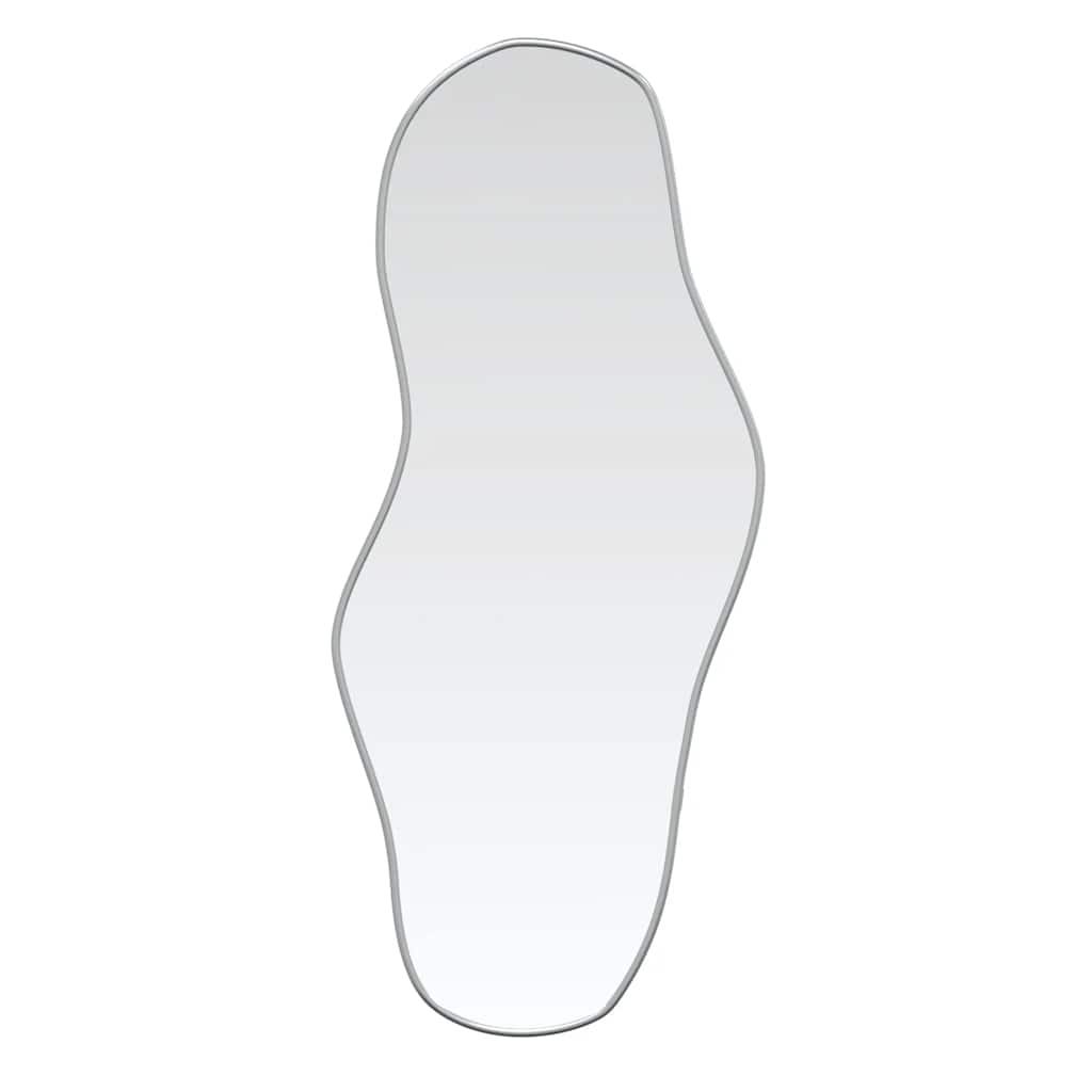 Vidaxl Wall mirror 80x35 cm silver colored