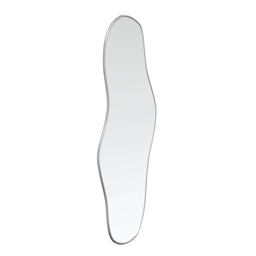 Vidaxl Wall mirror 80x35 cm silver colored