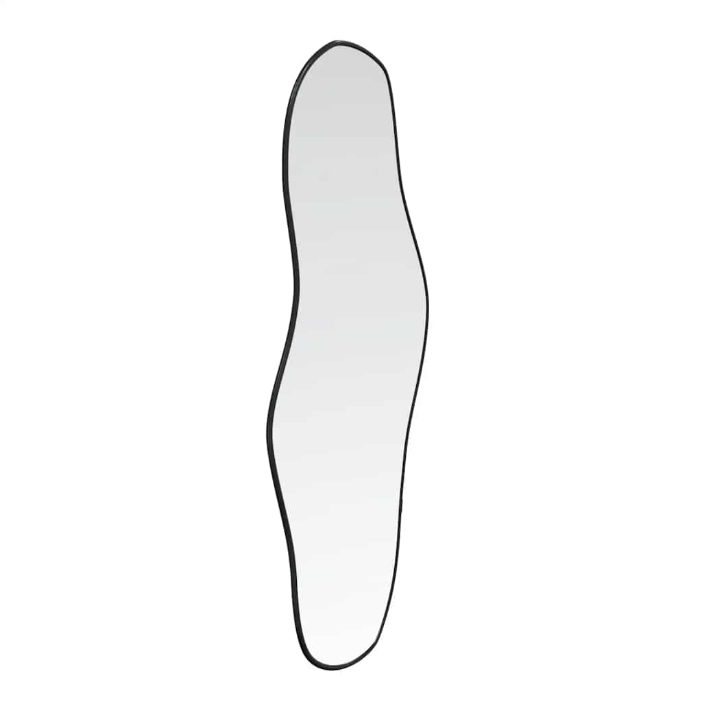 Vidaxl Wall Mirror 100x45 cm Black