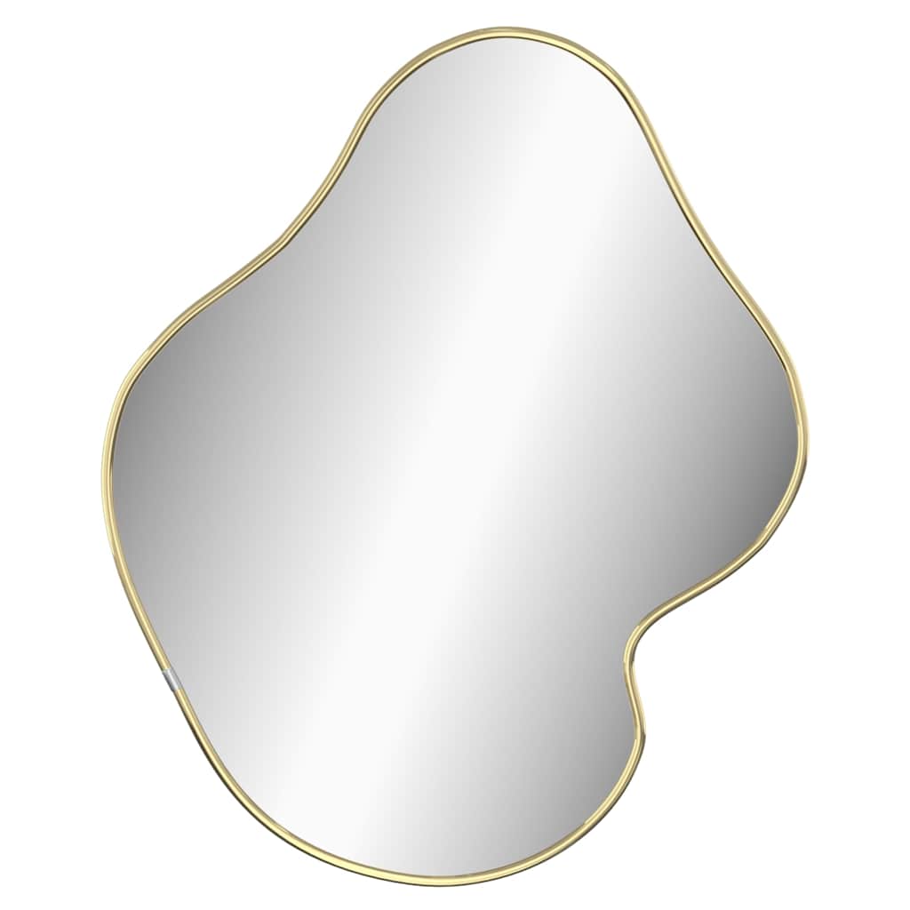 Miroir mural vidaxl 50x40 cm de couleur or
