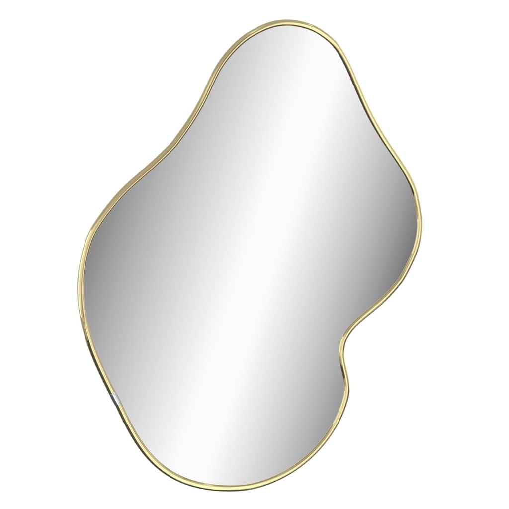 Miroir mural vidaxl 50x40 cm de couleur or