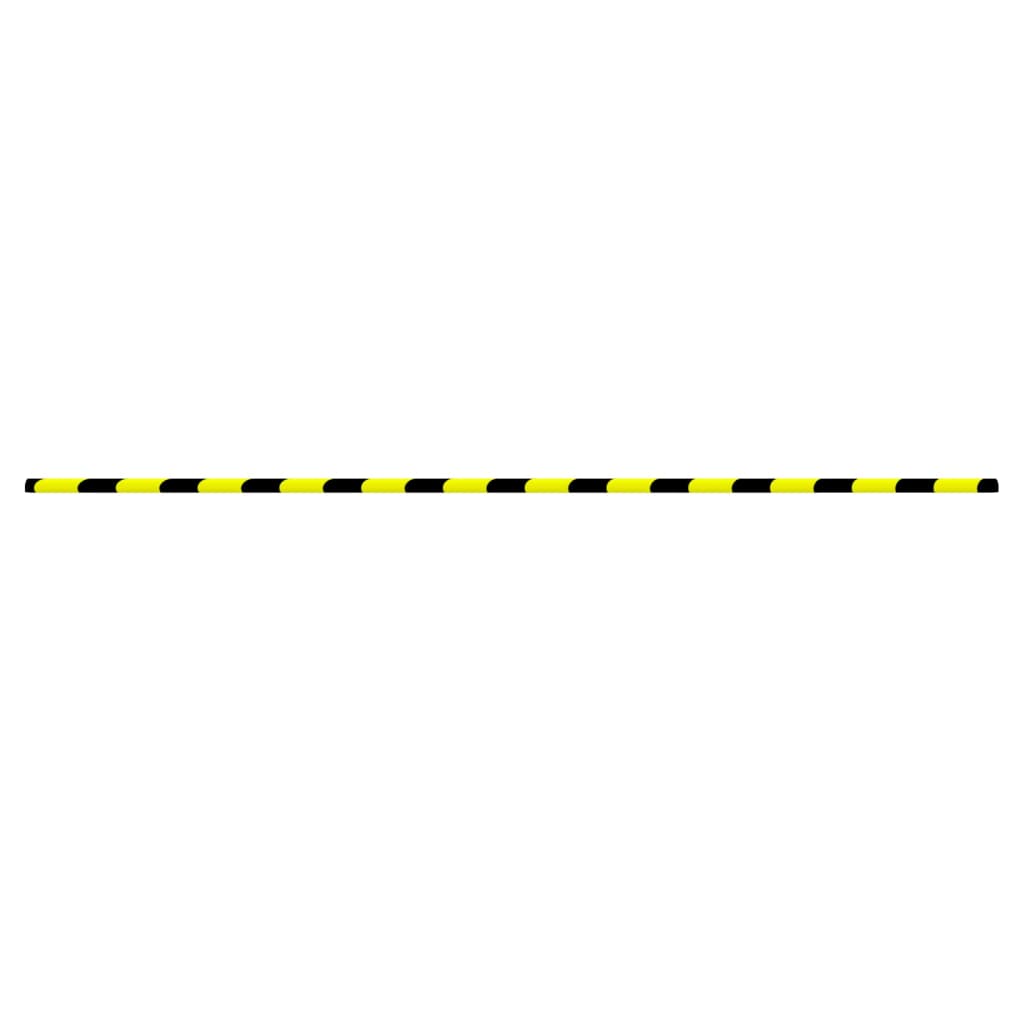 Vidaxl Corner Protector 4x3x100 cm PU jaune et noir