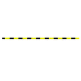 Vidaxl Corner Protector 6x2x101.5 cm PU giallo e nero