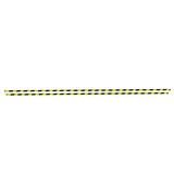 Vidaxl angolo protettori 2 pezzi 4x3x100 cm PU giallo e nero