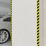 Vidaxl angolo protettori 2 pezzi 4x3x100 cm PU giallo e nero