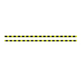 Vidaxl angolo protettori 2 pezzi 6x2x101,5 cm pule giallo e nero