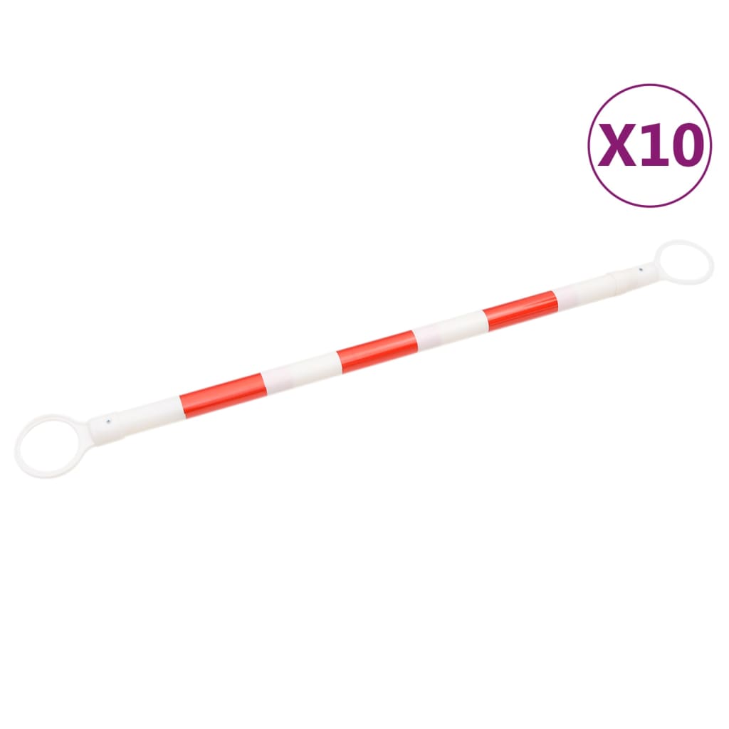Vidaxl pilonske palice zgrožene 10 St 116-197 cm