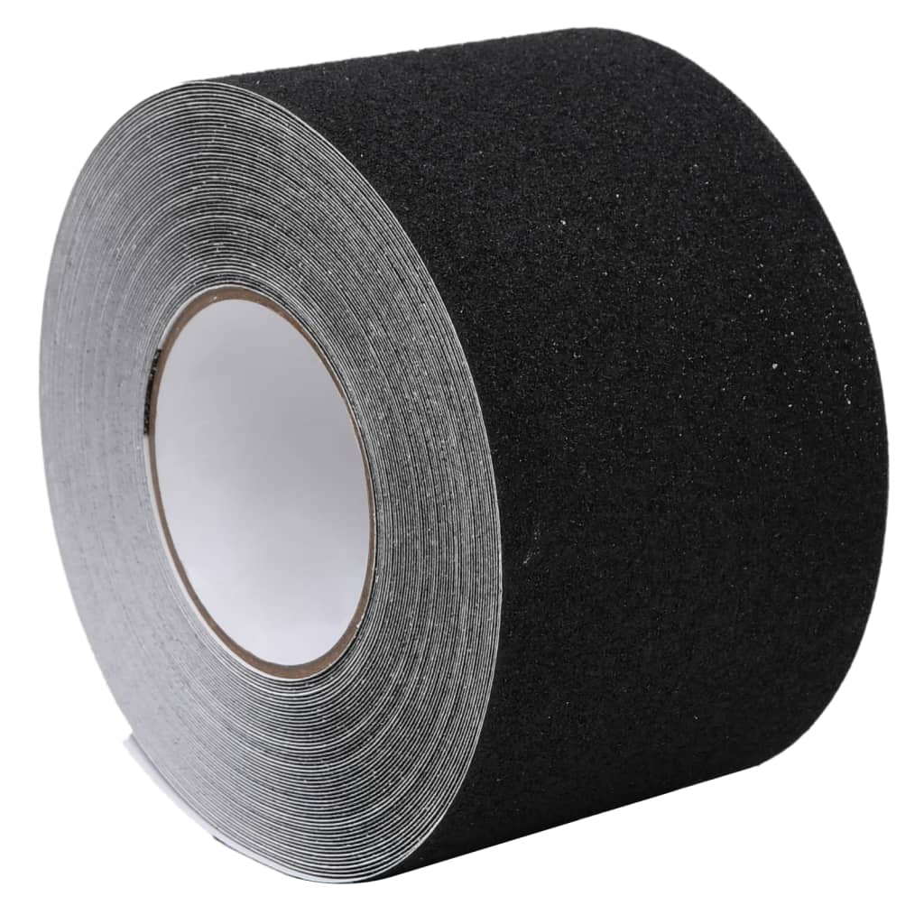 Vidaxl Anti-slip tape 0.1x20 m PVC Black