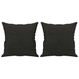 Vidaxl decorative cushions 2 st 40x40 cm fabric black