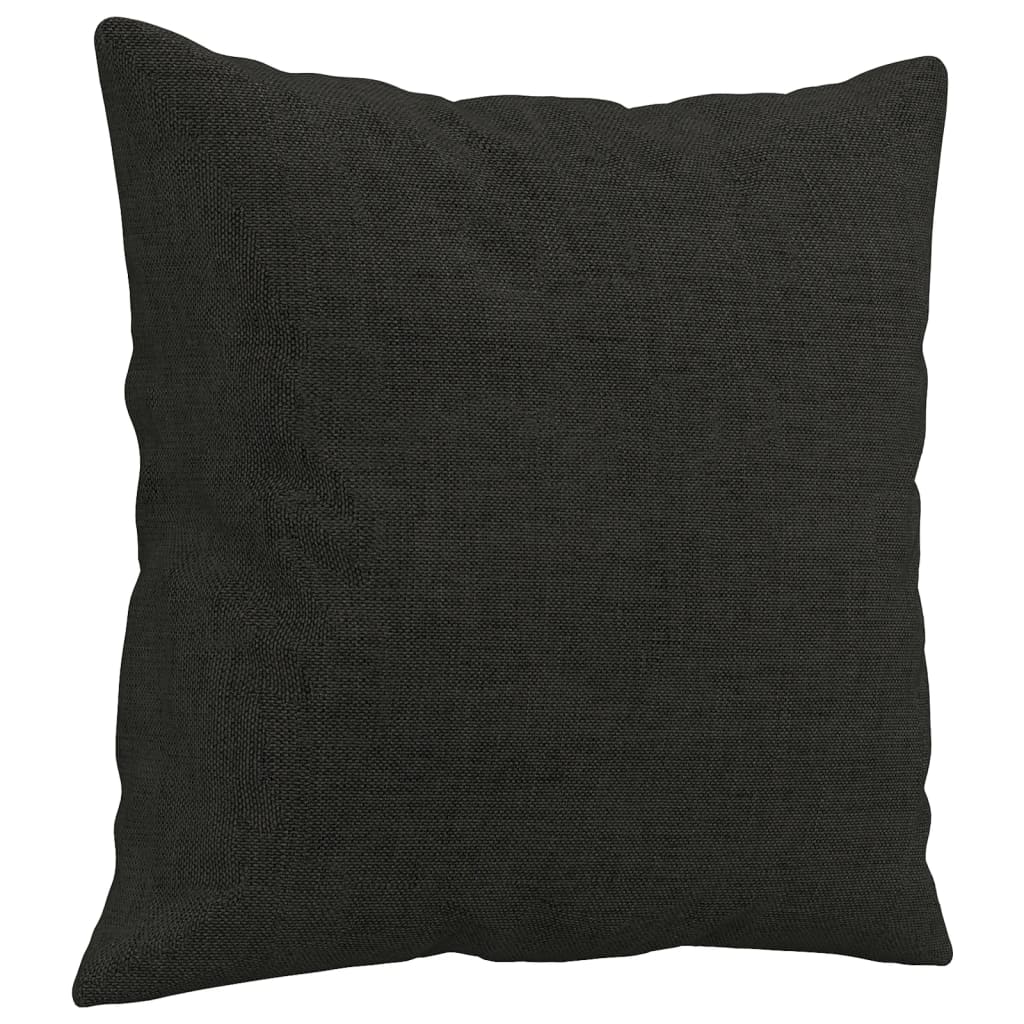 Vidaxl decorative cushions 2 st 40x40 cm fabric black