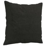 Vidaxl decorative cushions 2 st 40x40 cm fabric black