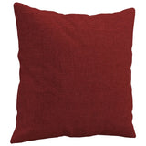 Vidaxl dekorativ Këssen 2 st 40x40 cm Stoff Wäin rout