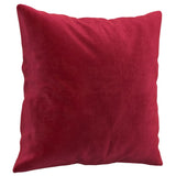Vidaxl decorative cushions 2 st 40x40 cm velvet wine red