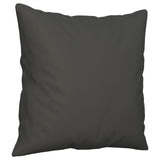 Vidaxl decorative cushions 2 st 40x40 cm microfiber fabric dark gray