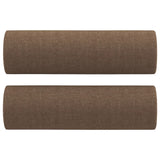 Vidaxl decorative cushions 2 st 15x50 cm fabric brown